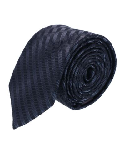 TRAFALGAR Men's Nathanial Regal Patterned Diagonal Line Silk Business Necktie