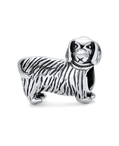 Подвеска Bling Jewelry.925 Sterling Silver Dachshund для браслета