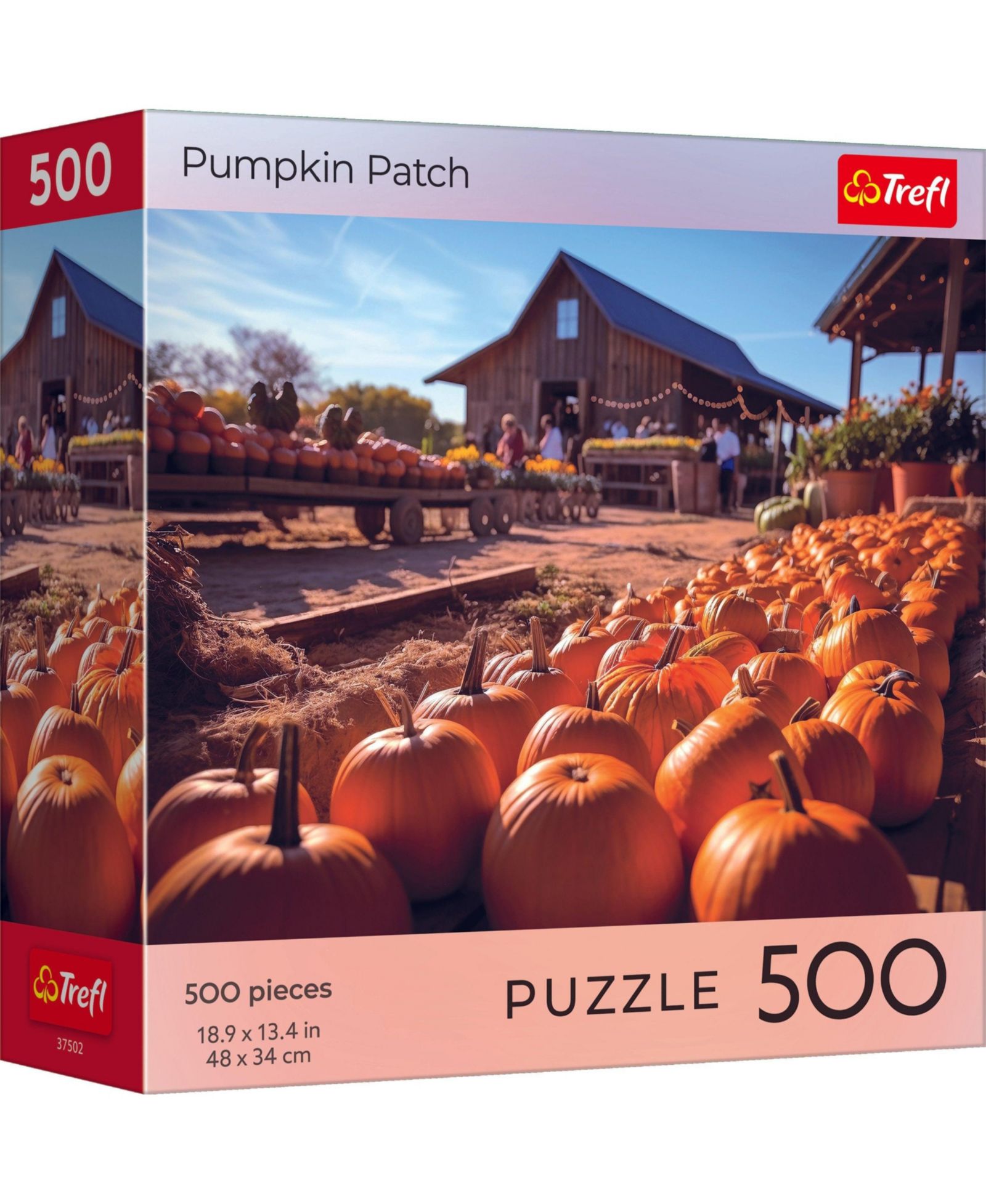 Trefl пазл на 500 деталей - Halloween - Pumpkin Patch