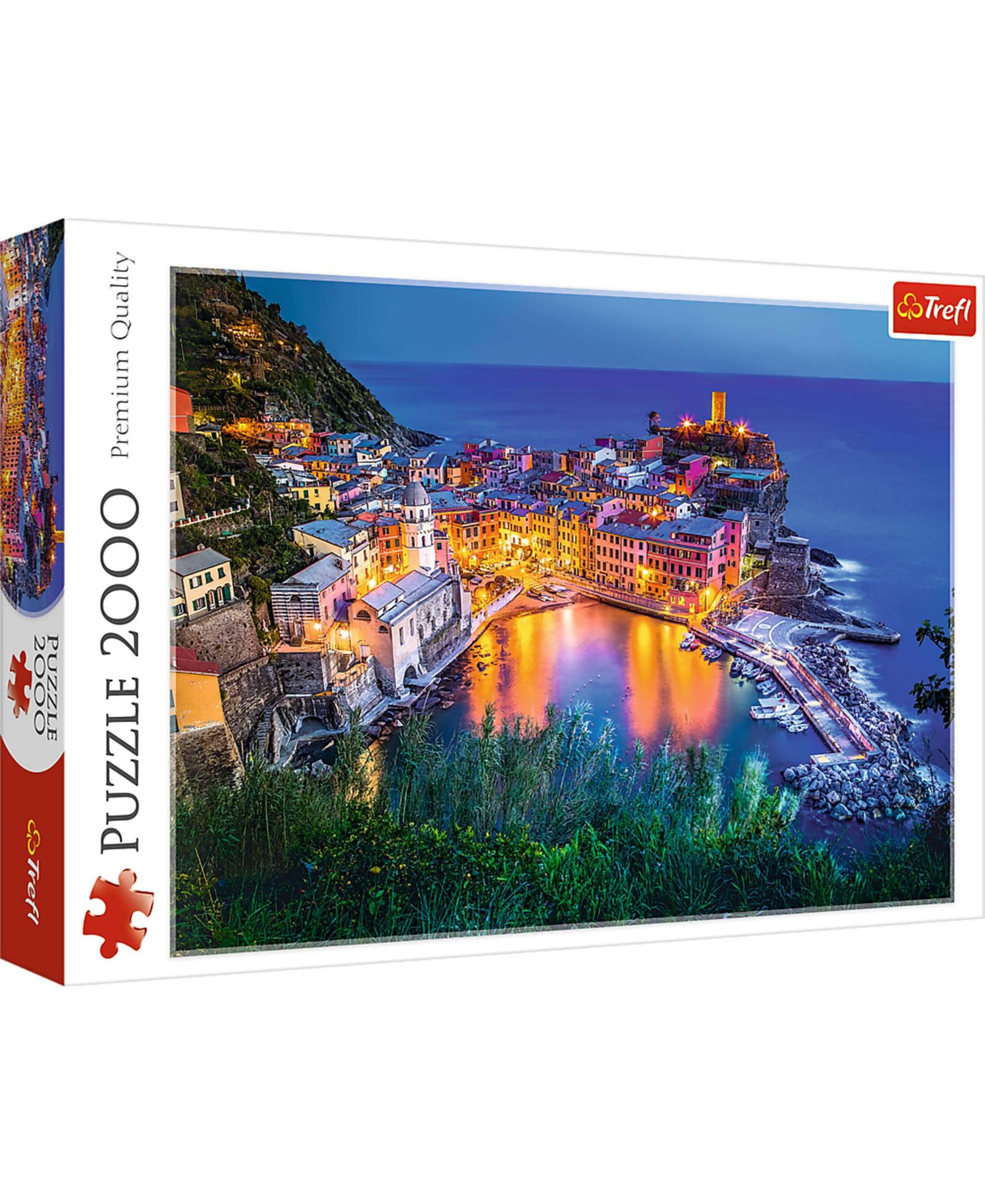 Пазл Trefl Red 2000 Piece - Vernazza at dusk