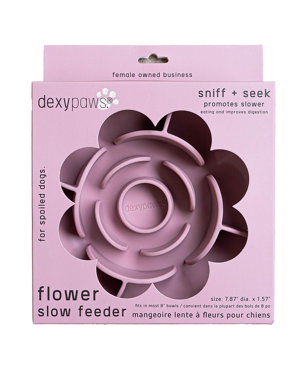 Flower Slow Feeder: Blush Pink