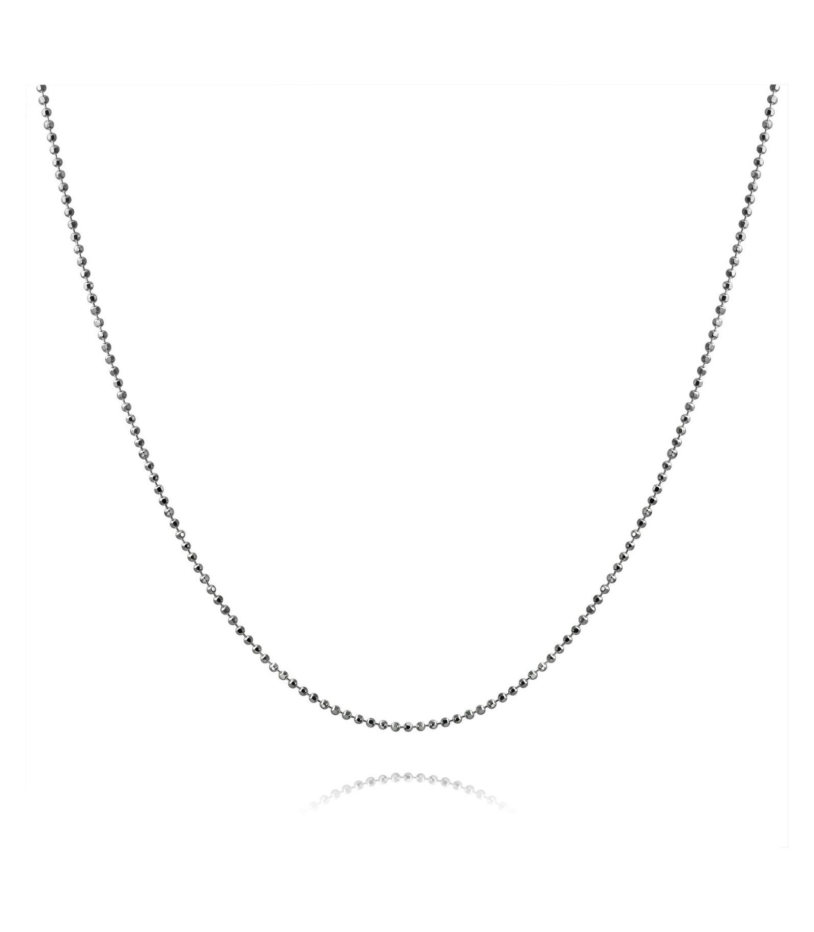 Bling Jewelry ожерелье с бусинами, серебро.925, 16 18 20
