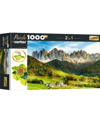 Пазл Trefl Red 1000 Piece & Sorter - Beautiful Dolomite Landscape