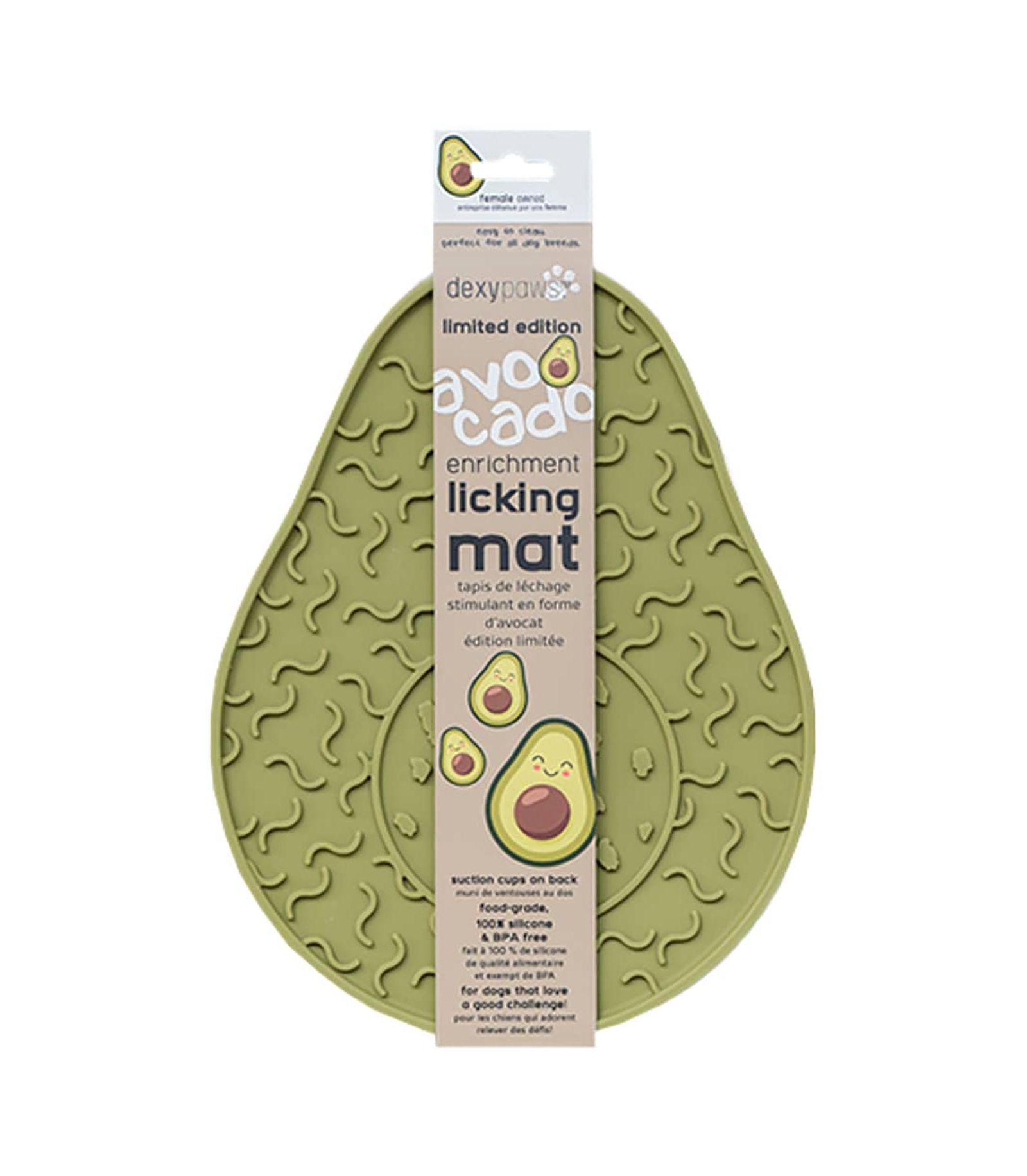 Enrichment Lick Mat: Avocado