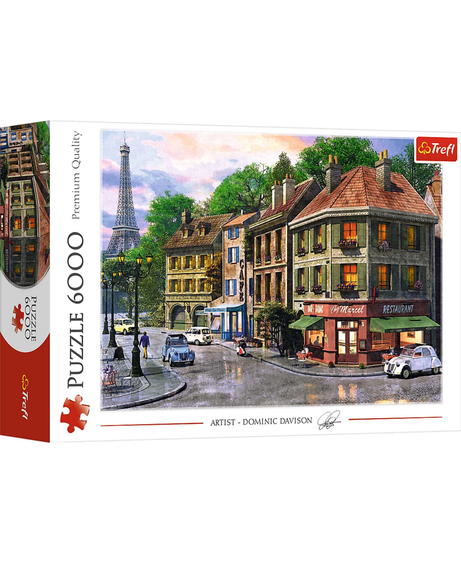 Пазл Trefl Red 6000 Piece Street of Paris / MGL