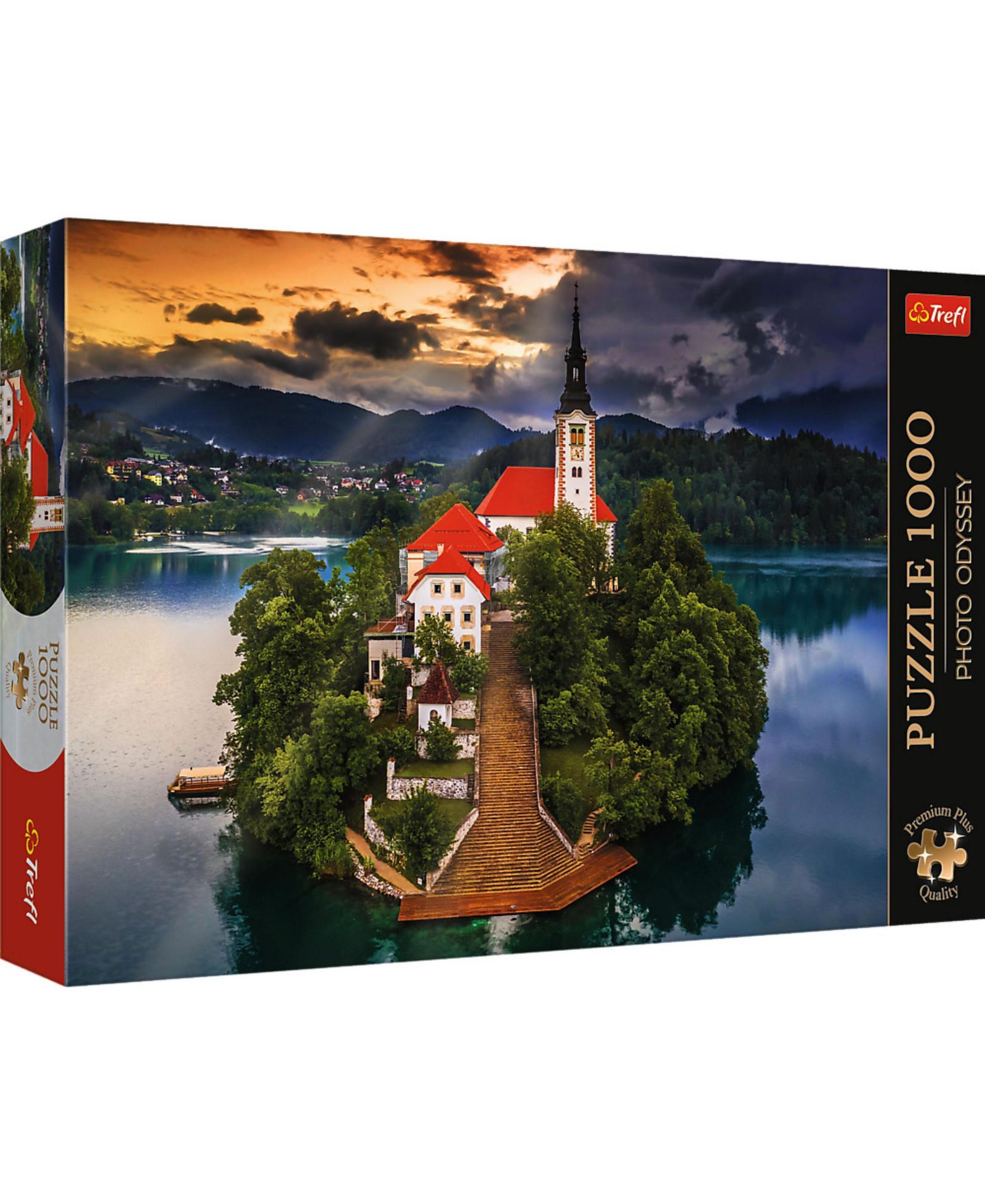 Пазл Trefl Premium Plus, 1000 деталей, озеро Блед, Словения