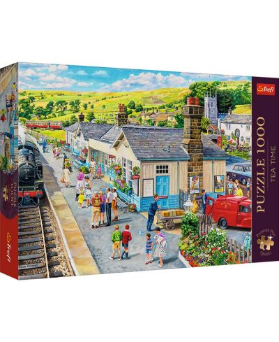 Пазл Trefl Premium Plus 1000 Piece The Village Station