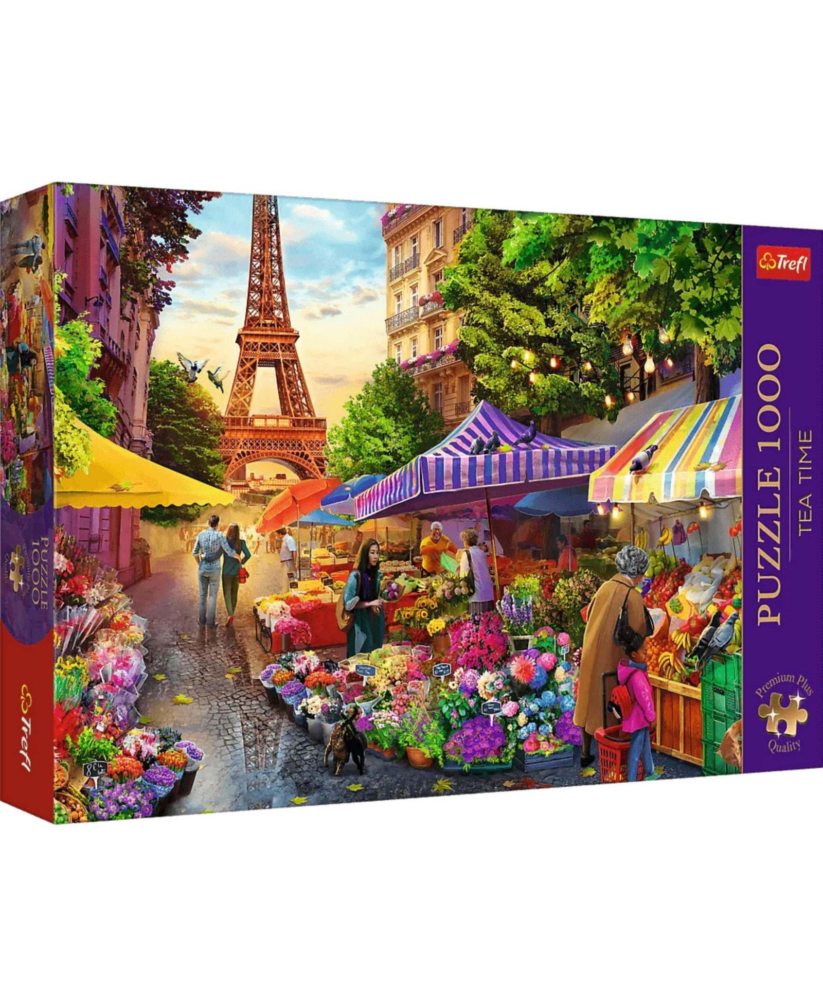Пазл Trefl Premium Plus 1000 Piece - Flower Market Paris