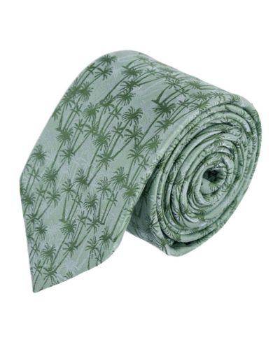 TRAFALGAR Мужской галстук Linen Blend Palm Tree