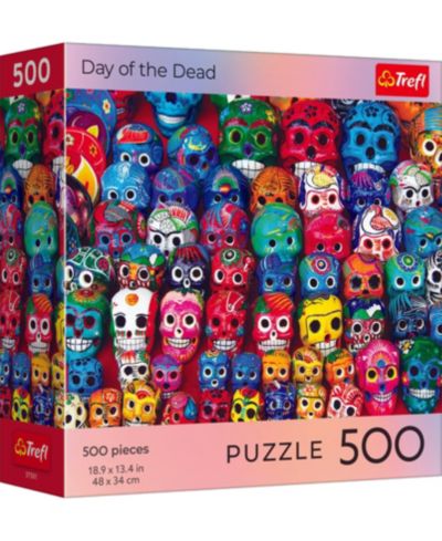 Пазл Trefl Red 500 Piece Puzzle - Halloween - Day of the Dead