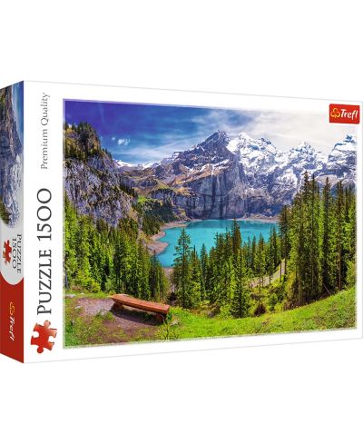 Пазл Trefl Red, 1500 деталей, озеро Эсшен, Альпы, Швейцария