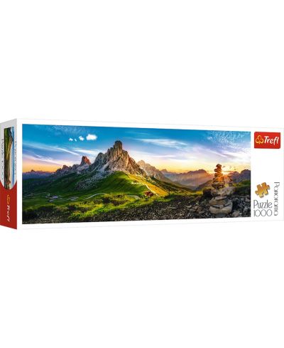 Trefl пазл 1000 элементов Red Panorama - Passo di Giau, Dolomites
