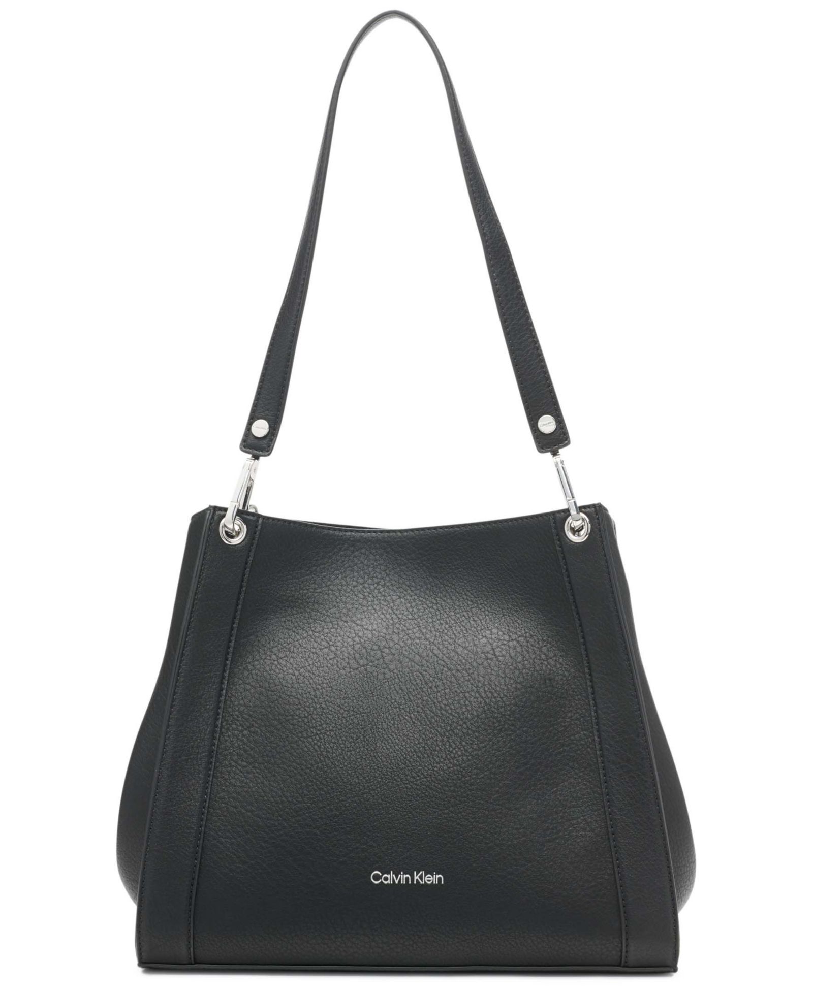 Calvin Klein Garnet Triple Small Compartment Tote Bag
