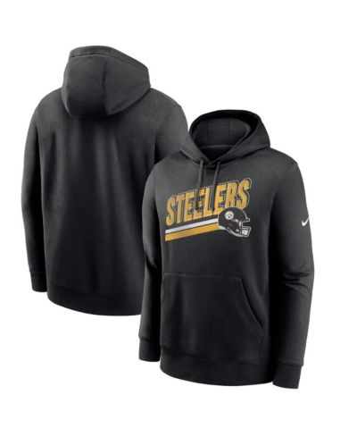 Мужское худи Nike Club Fleece Pullover Black Pittsburgh Steelers