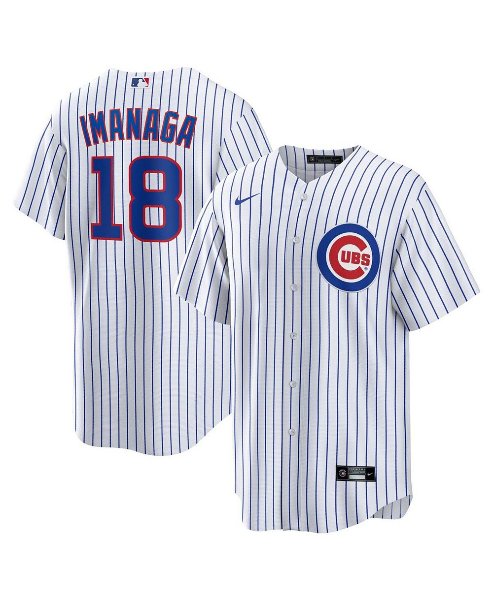 Nike Мужская джерси Chicago Cubs Home Replica White Shota Imanaga