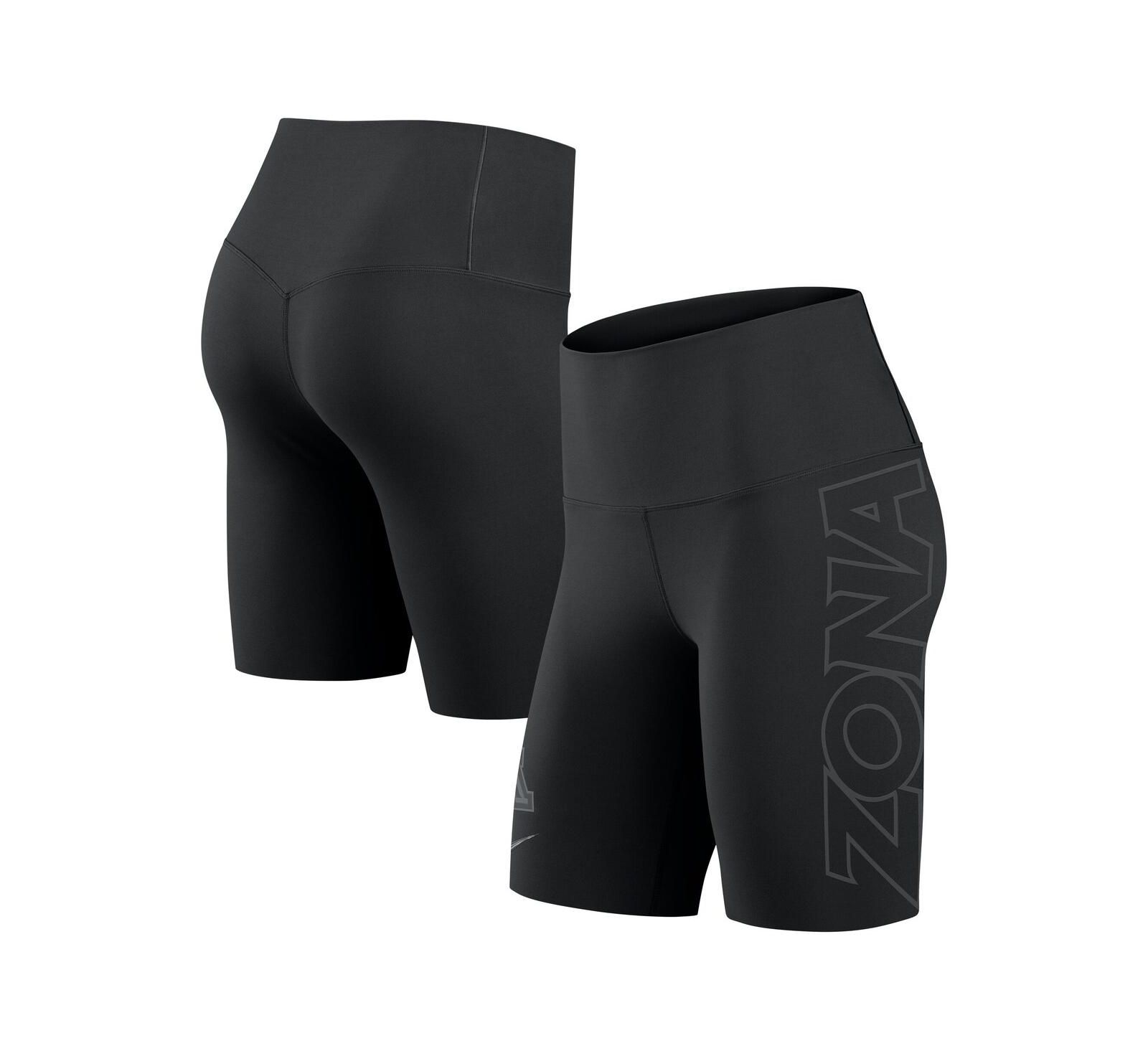 Женские спортивные велосипедки Nike Black Arizona Wildcats Zenvy Performance