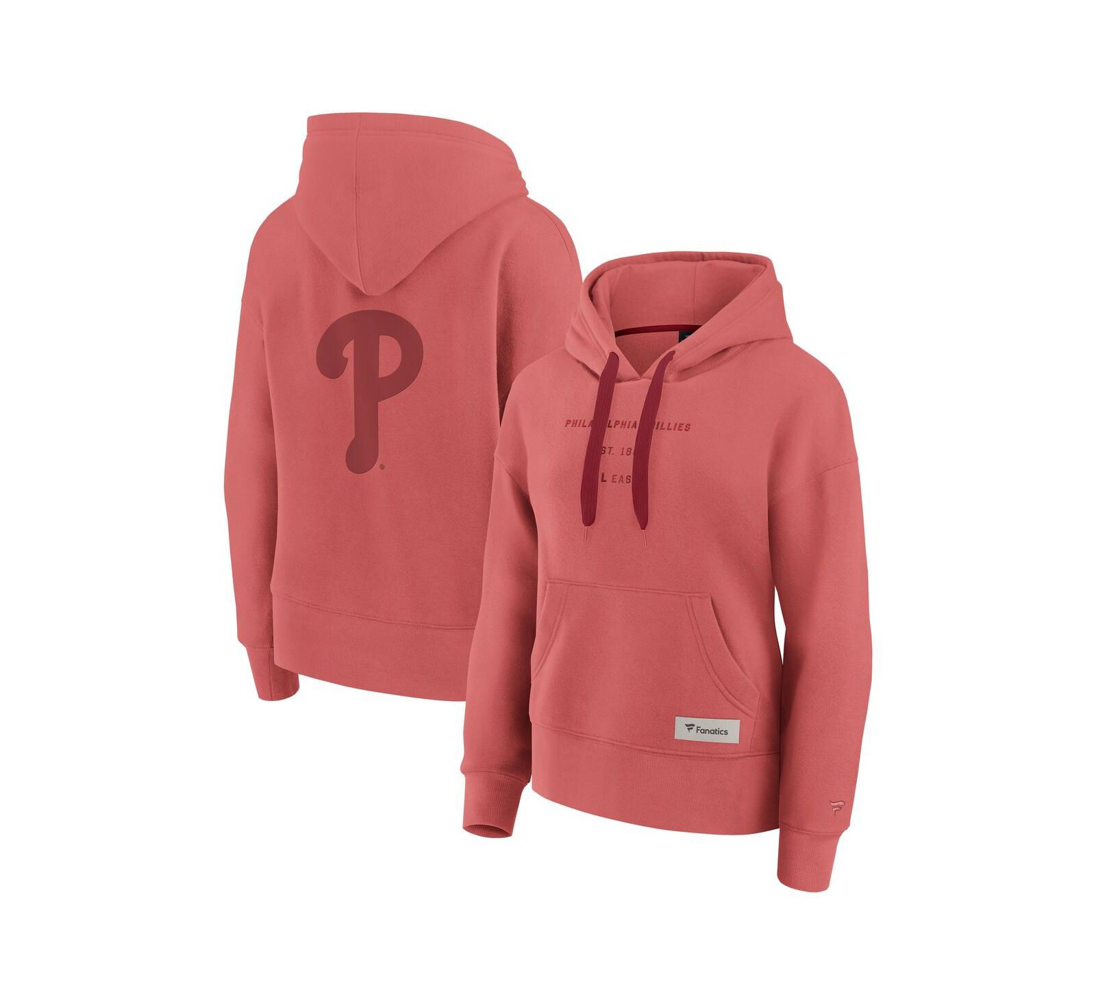 Женское худи Fanatics Philadelphia Phillies Elements Future Ground, красное