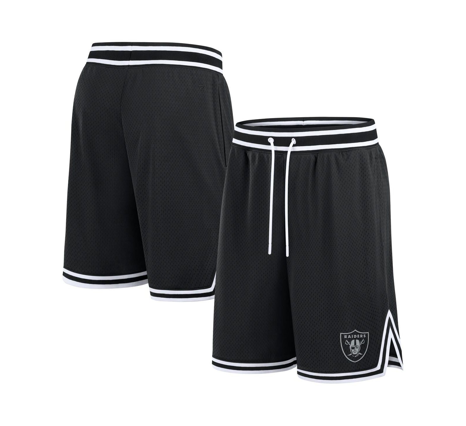 Шорты Fanatics Men's Black Las Vegas Raiders Elements Future Ground
