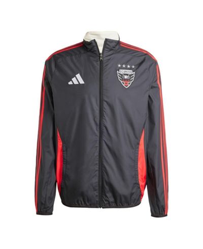 adidas Мужская двусторонняя куртка D.C. United 2025 Anthem с молнией
