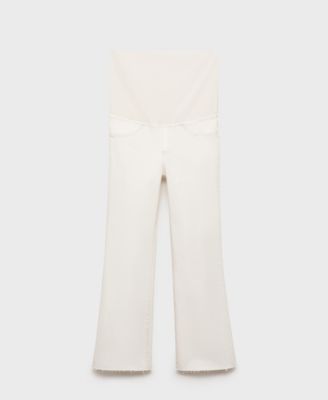 MANGO Женские джинсы Mango Maternity Flared Cropped