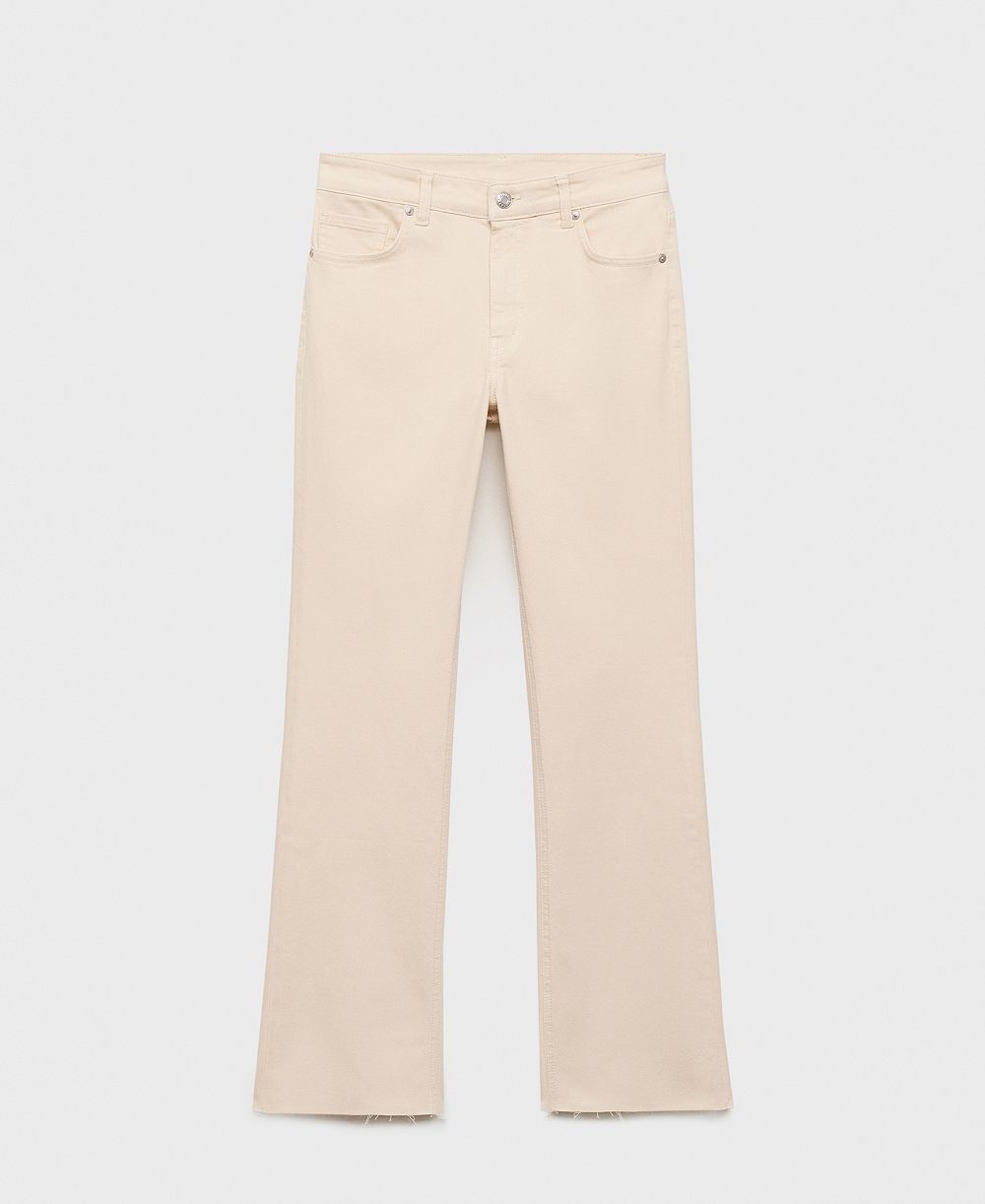 Джинсы Mango Women's Sienna Flared Cropped