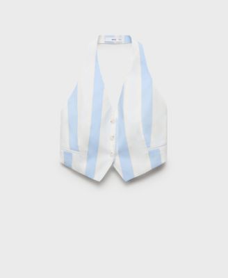 Женский топ Mango Striped Halter