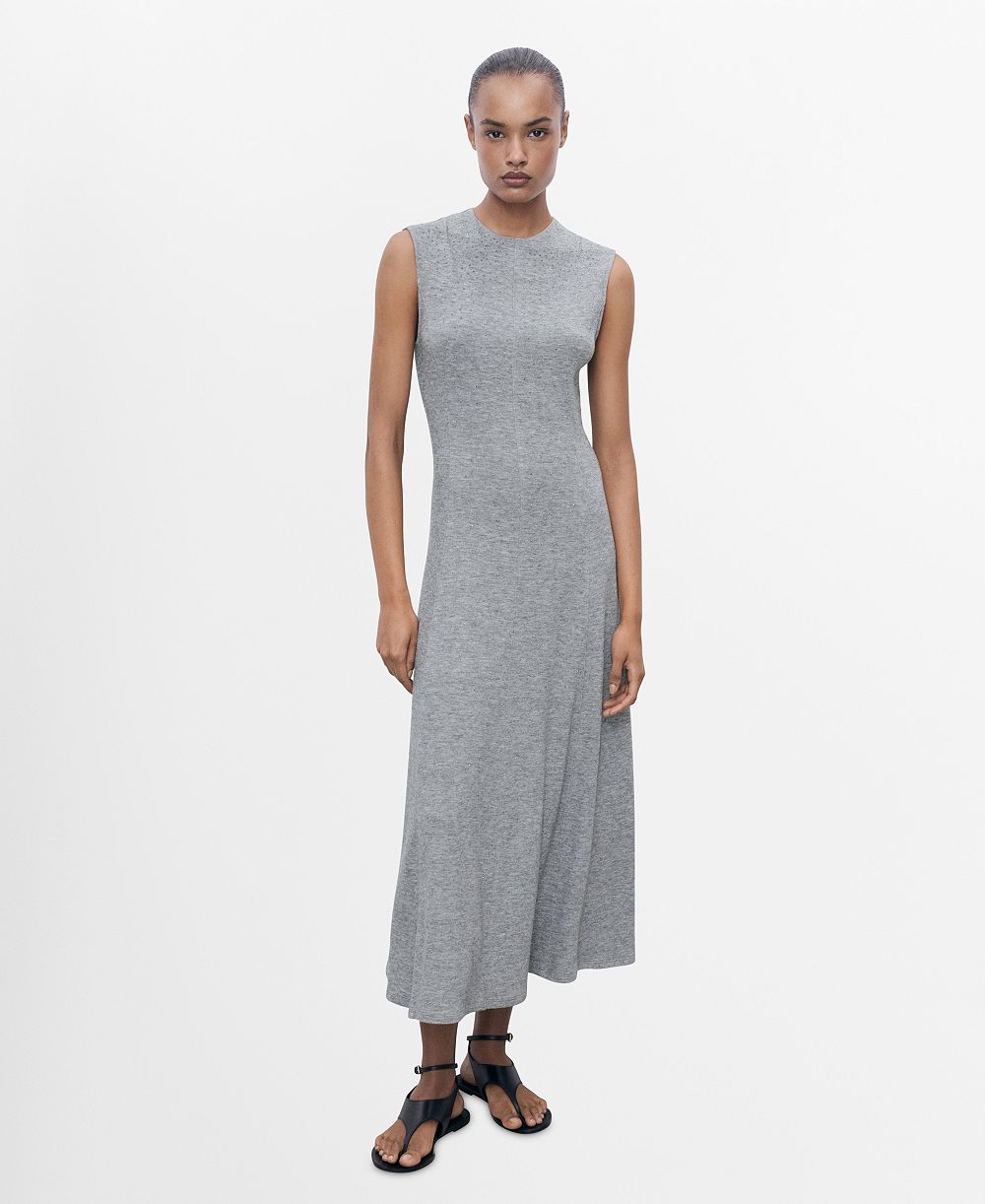 Женское платье Mango Strass Seam