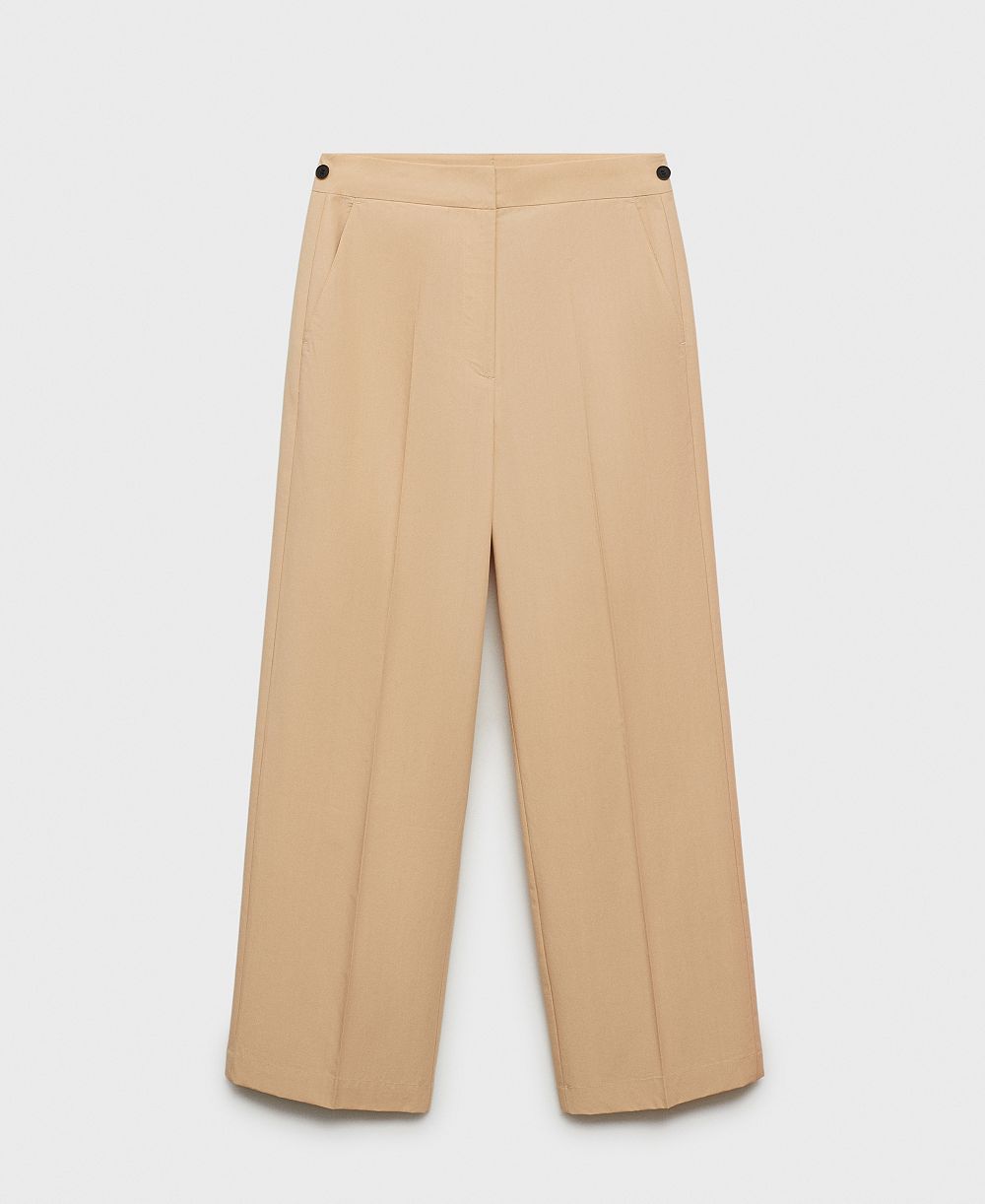 Брюки Mango Women's прямого кроя, укороченные