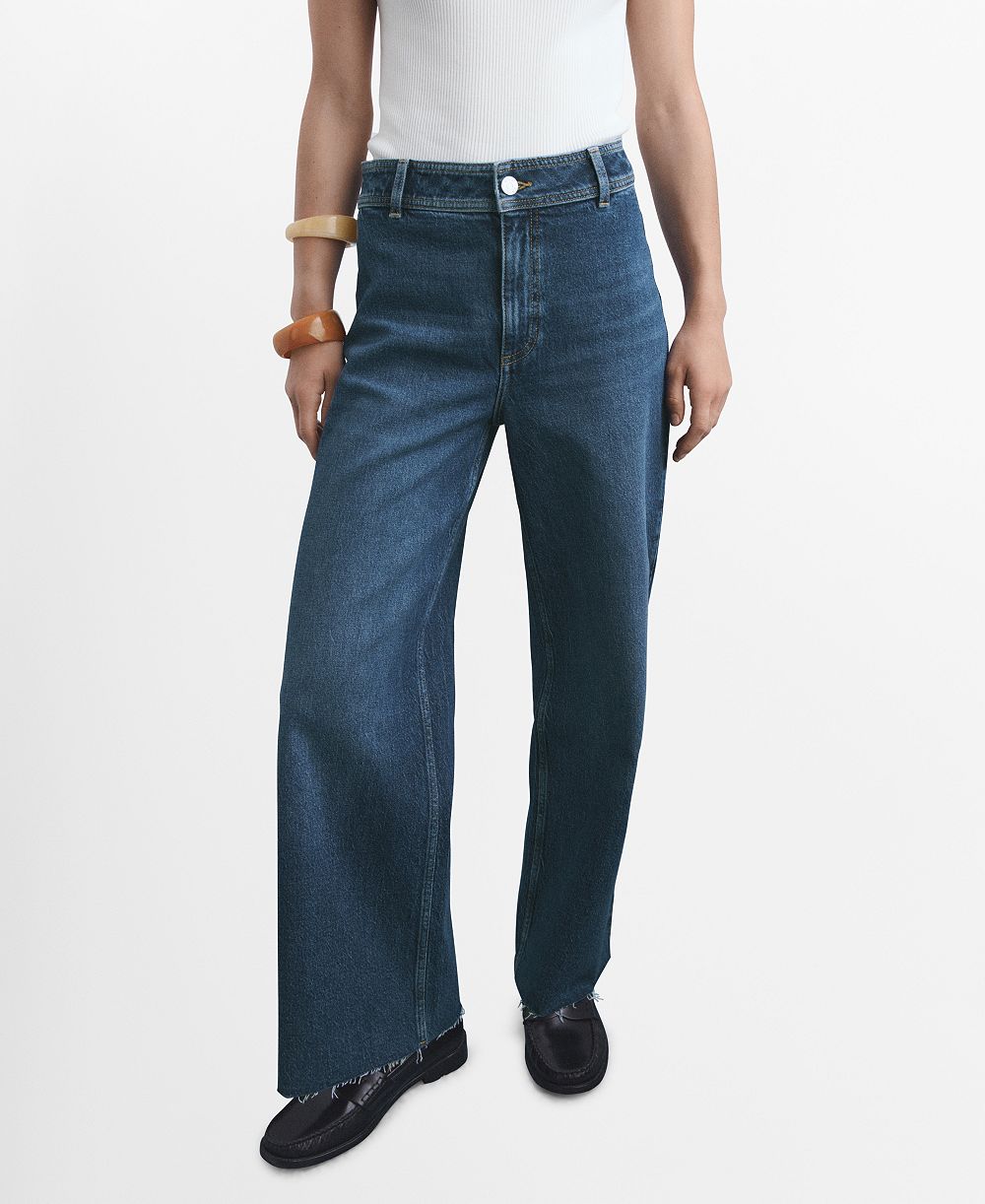 Женские джинсы Mango Women's Catherin Culotte High-Rise