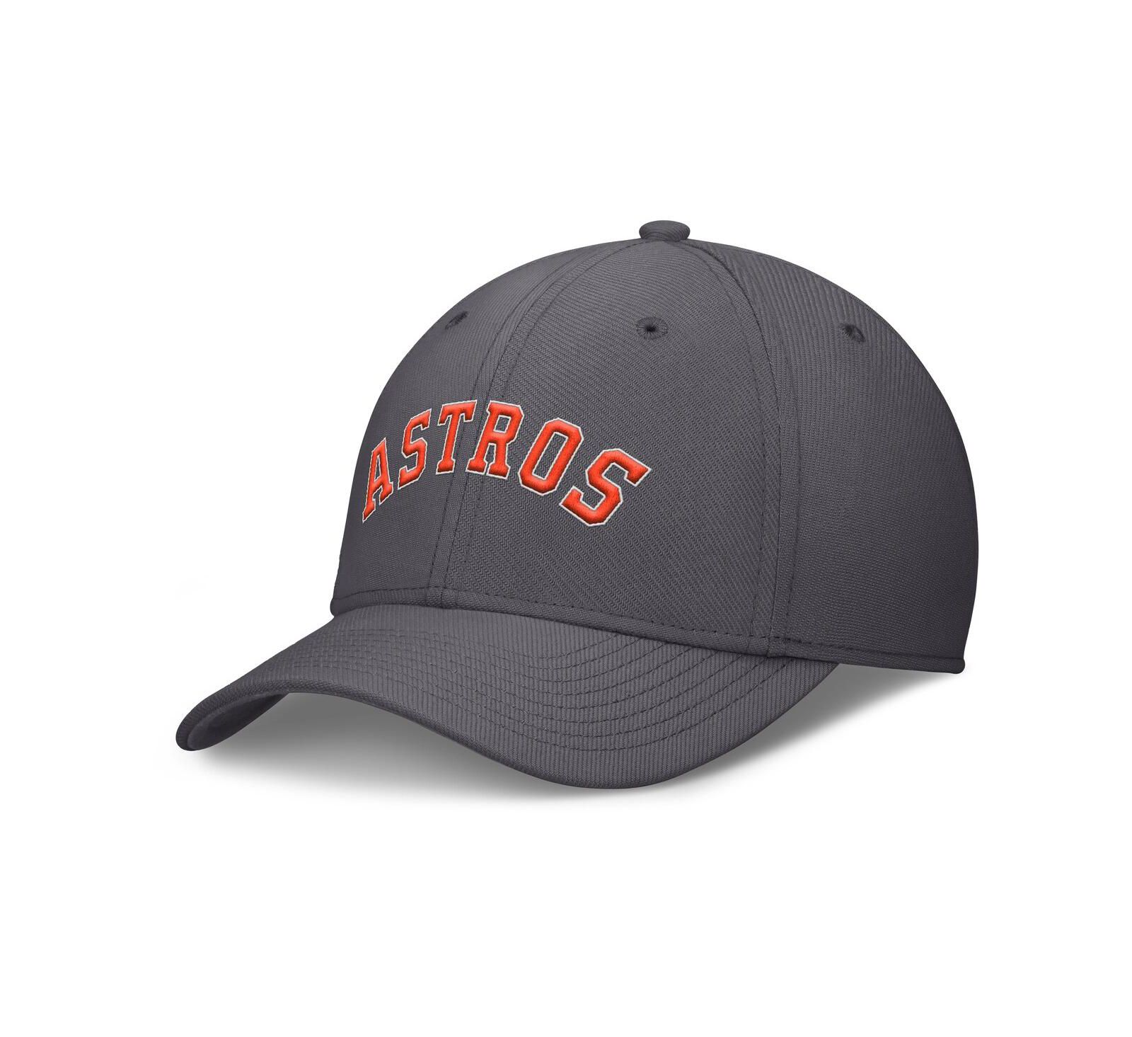Мужская кепка Nike Houston Astros Swoosh Performance Flex Charcoal