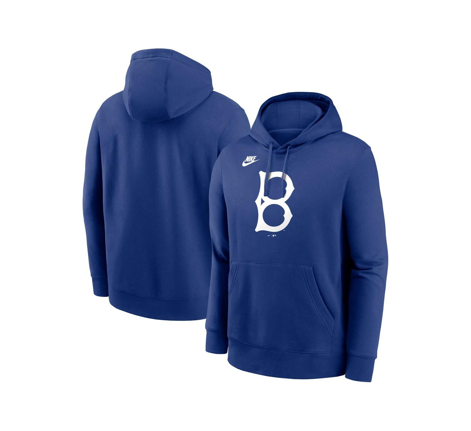 Мужское худи Nike Brooklyn Dodgers Cooperstown Collection с логотипом