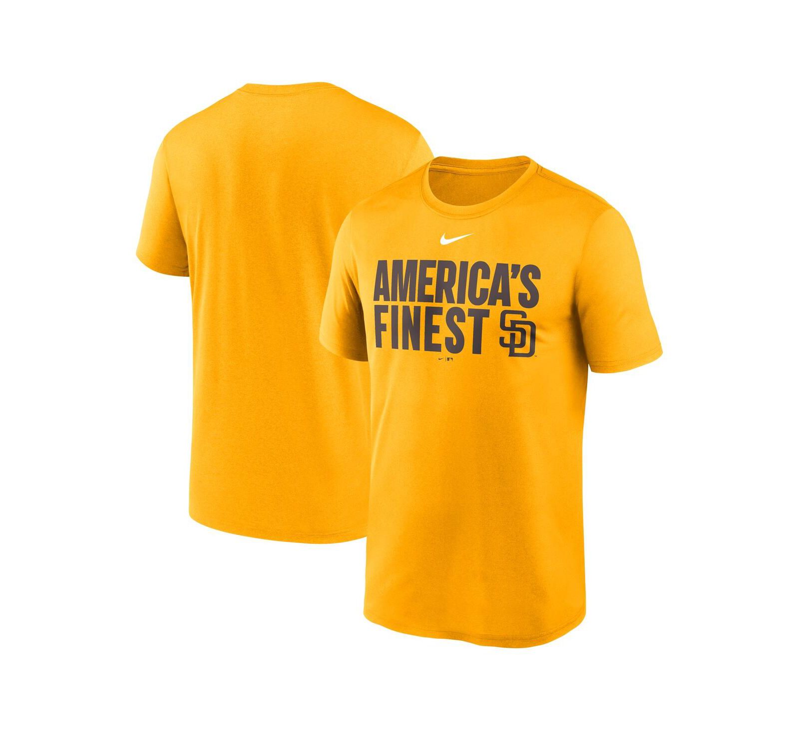 Nike Men's Gold San Diego Padres Local Legend Performance T-Shirt