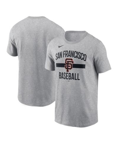 Мужская футболка Nike San Francisco Giants Arched Heather Gray