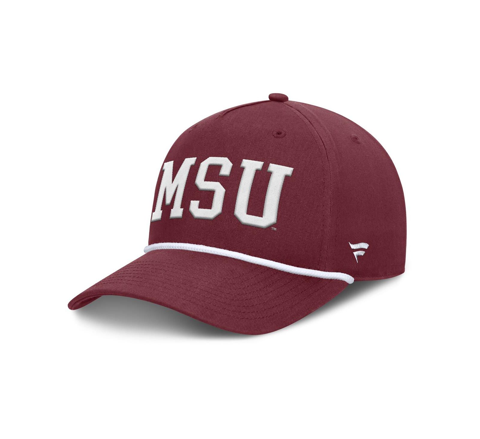 Fanatics Men's Maroon Mississippi State Bulldogs Foul Ball Rope Adjustable Hat