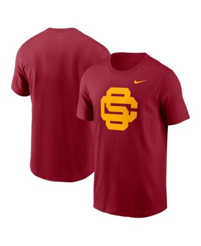 Мужская футболка Nike Cardinal USC Trojans Baseball Logo