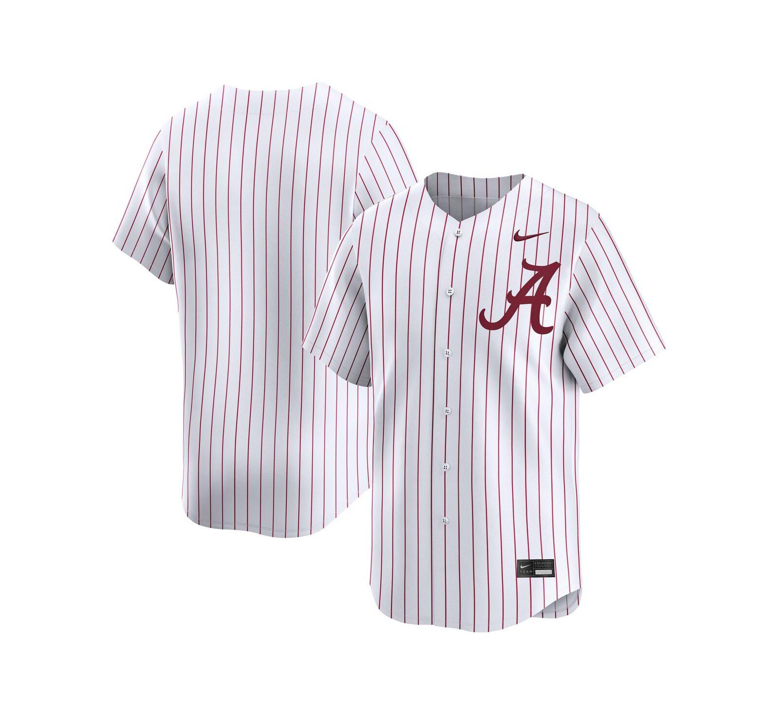 Мужская белая джерси Nike Alabama Crimson Tide College Limited Baseball Jersey