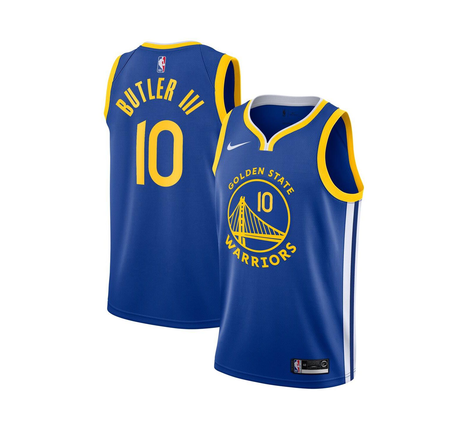 Nike джерси Jimmy Butler III Golden State Warriors Swingman для мальчиков и девочек