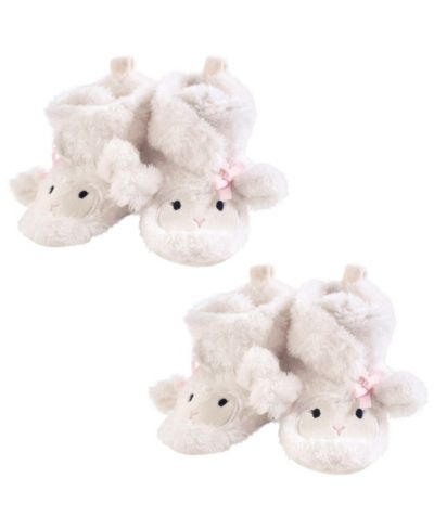 Hudson Baby Cozy Animal Face Fleece and Sherpa Booties