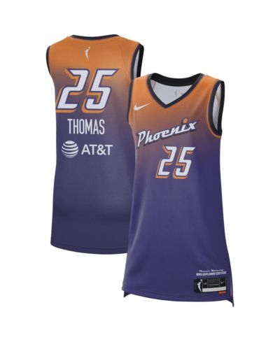 Nike Мужская и Женская джерси Alyssa Thomas Purple Phoenix Mercury Explorer Edition Victory
