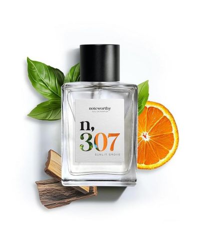 Noteworthy n,307 Eau De Parfum | Sunlit Grove | Mandarin and Sandalwood Fragrance
