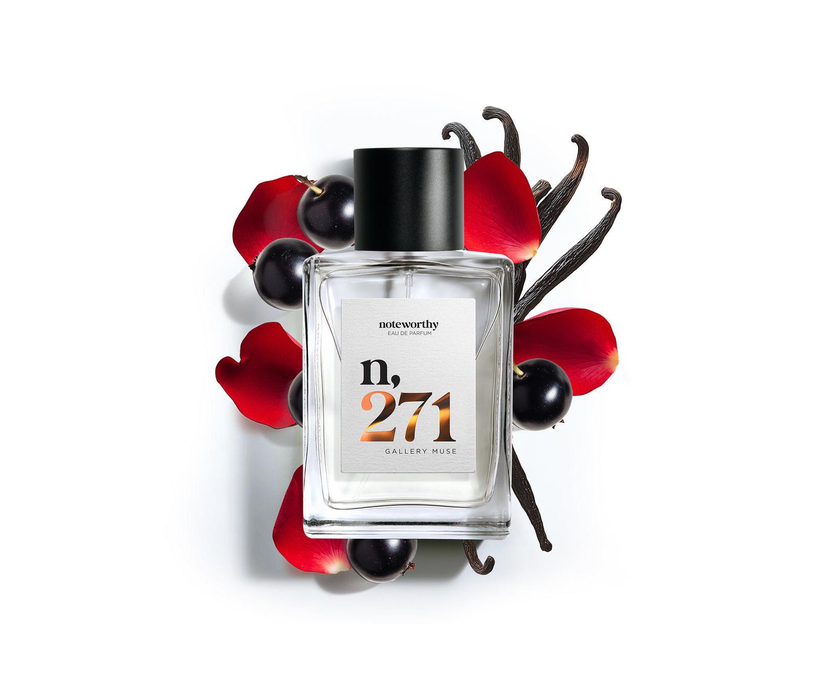 Noteworthy n,271 Eau De Parfum | Gallery Muse | Vanilla Blackcurrant Fragrance