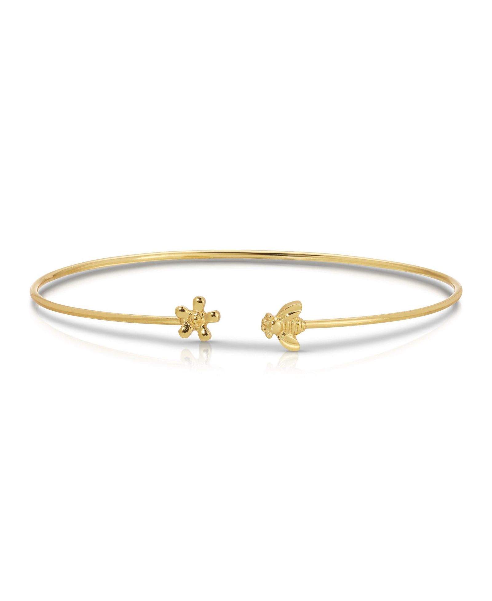 LUCKY FEATHER браслет Connection Cuff Bee and Flower