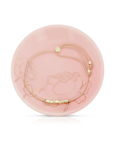 Lucky Feather Набор браслет + блюдце - FLOWER - Rnd dish/Card Box