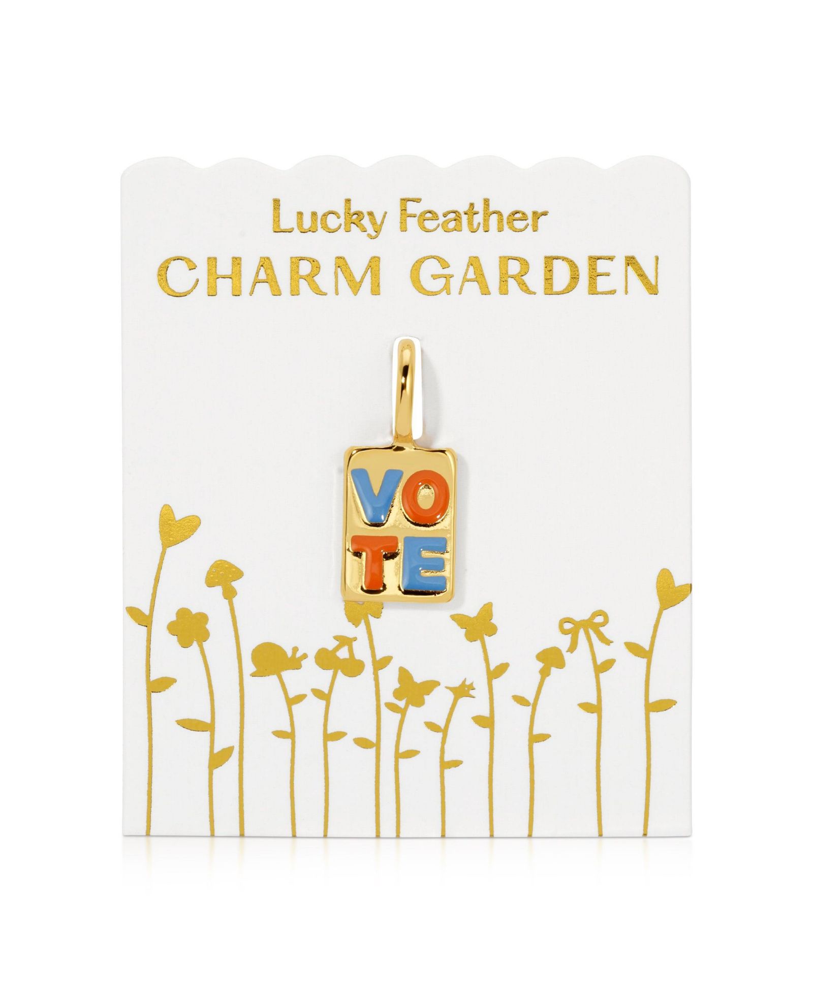 Шарм Lucky Feather Charm Garden VOTE