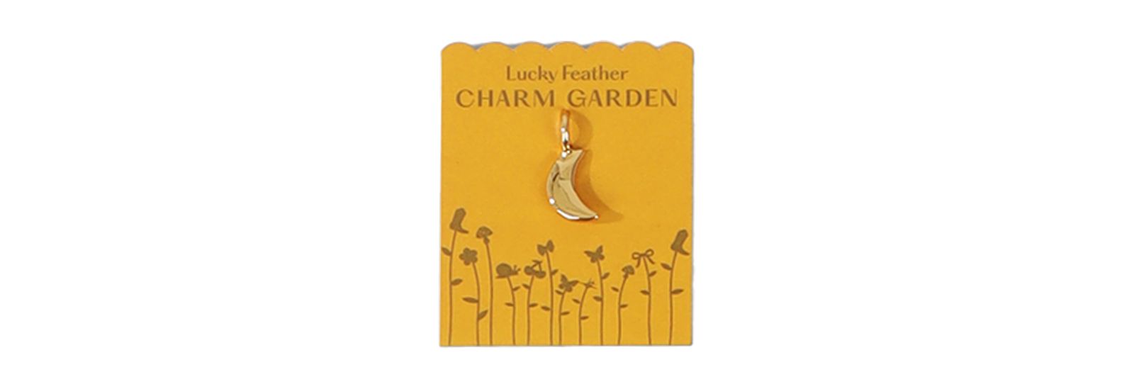Подвеска Lucky Feather Charm Garden Moon Charm