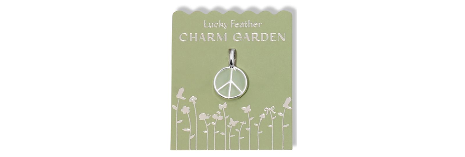Шарм Lucky Feather Charm Garden Peace