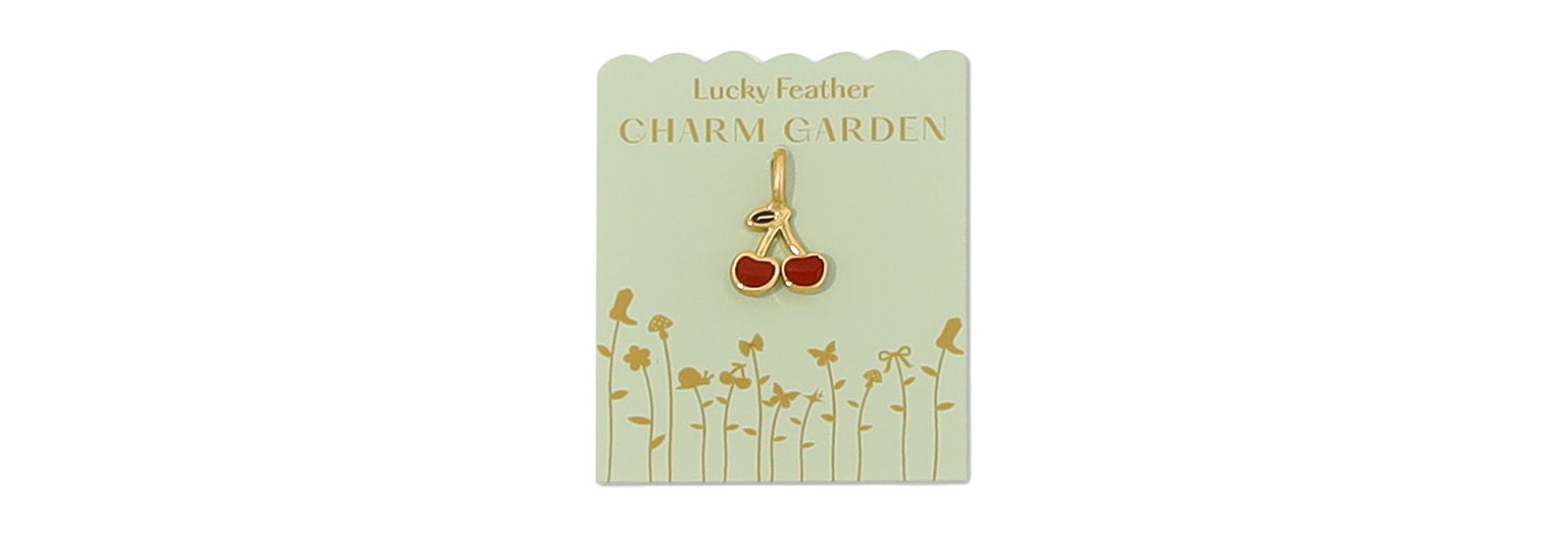 LUCKY FEATHER шарм для сада Cherry Charm