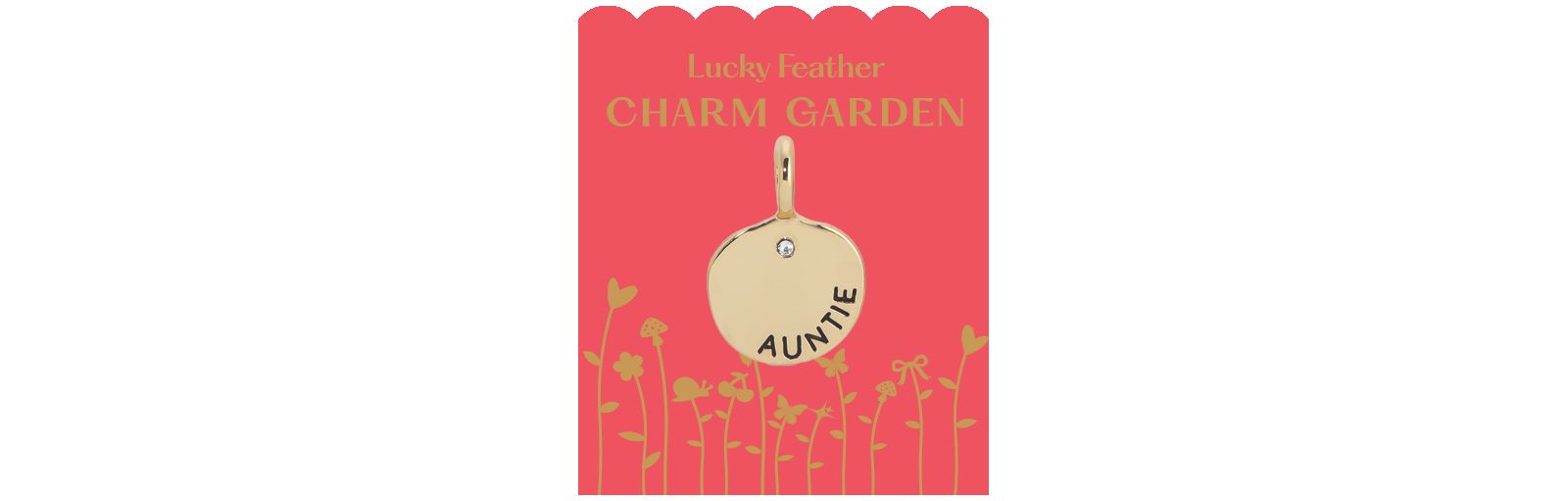 Lucky Feather Charm Garden - - Auntie