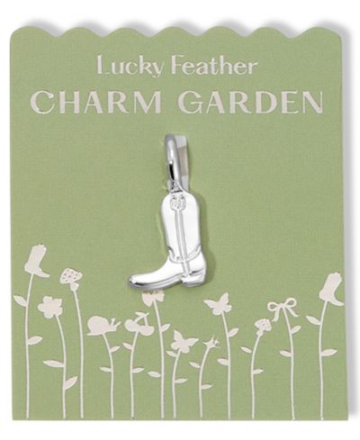 Брелок Lucky Feather Charm Garden Cowboy Boot