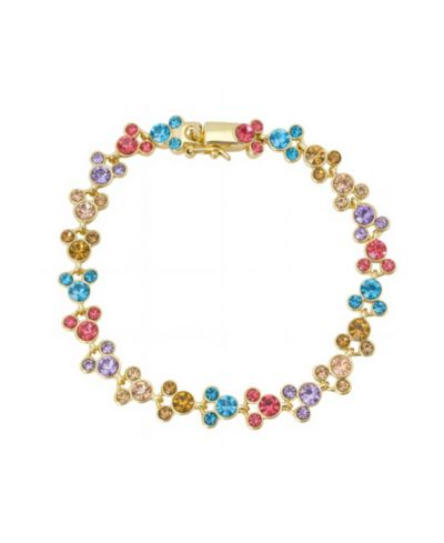 Disney Crystal Mickey Mouse Tennis Bracelet